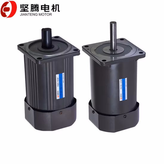 60mm 90mm 104mm 3-250W Asynchronous Single Phase/Three Phase Electric Induction AC/DC Gear Motor with Brake Reduction Box Spead Controller Damping Motor